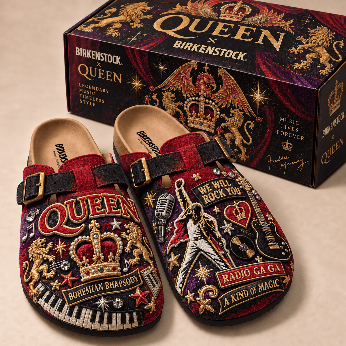 PREMIUM QNN MINK SUEDE CLOGS TTNL