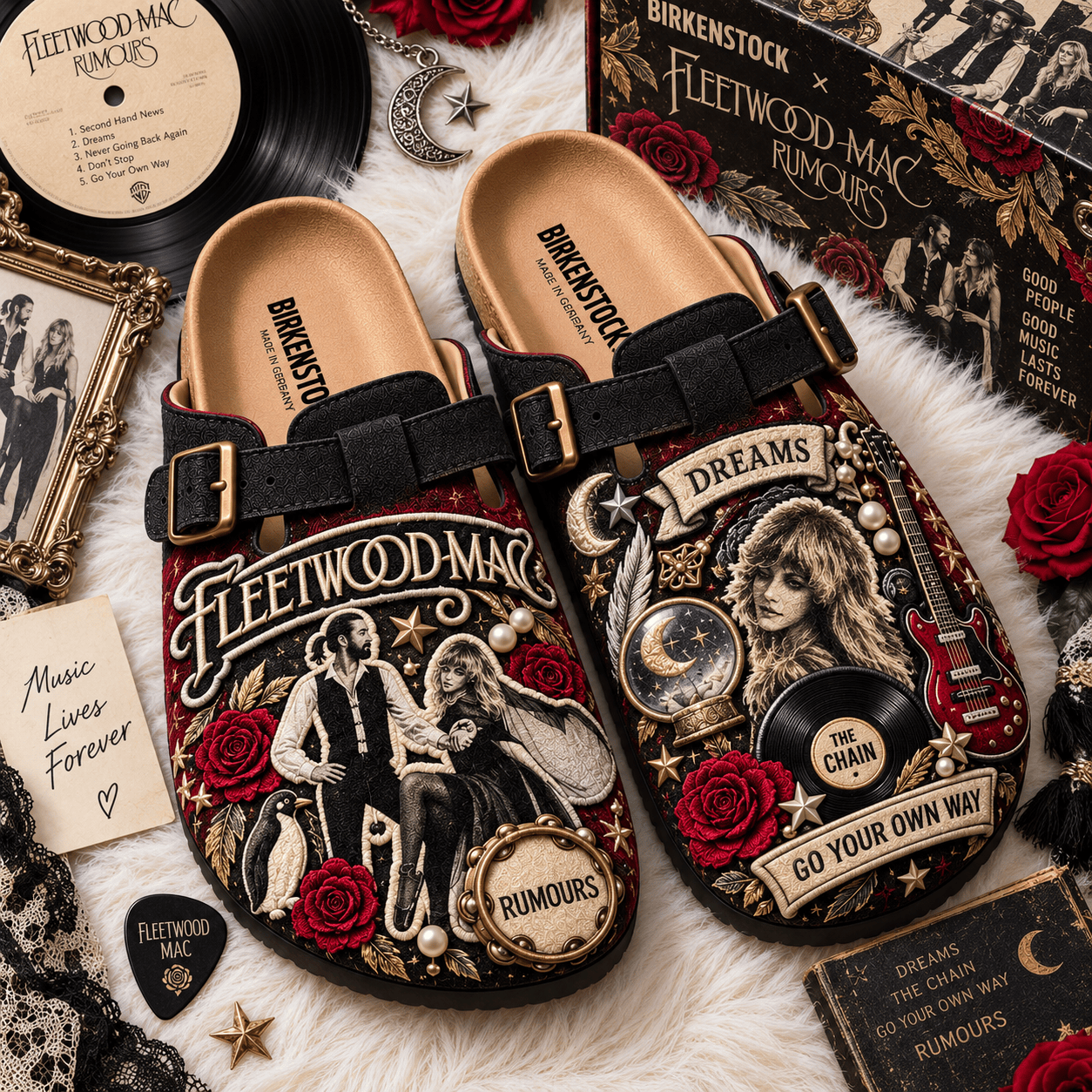 PREMIUM FLM MINK SUEDE CLOGS TTNL
