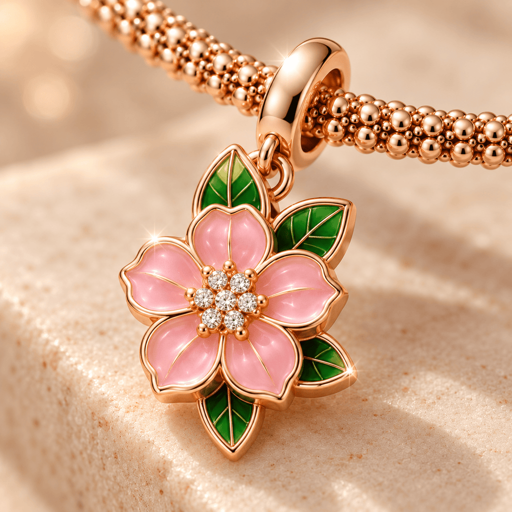 AKA Rose Gold Charm Bracelet Set TTTT