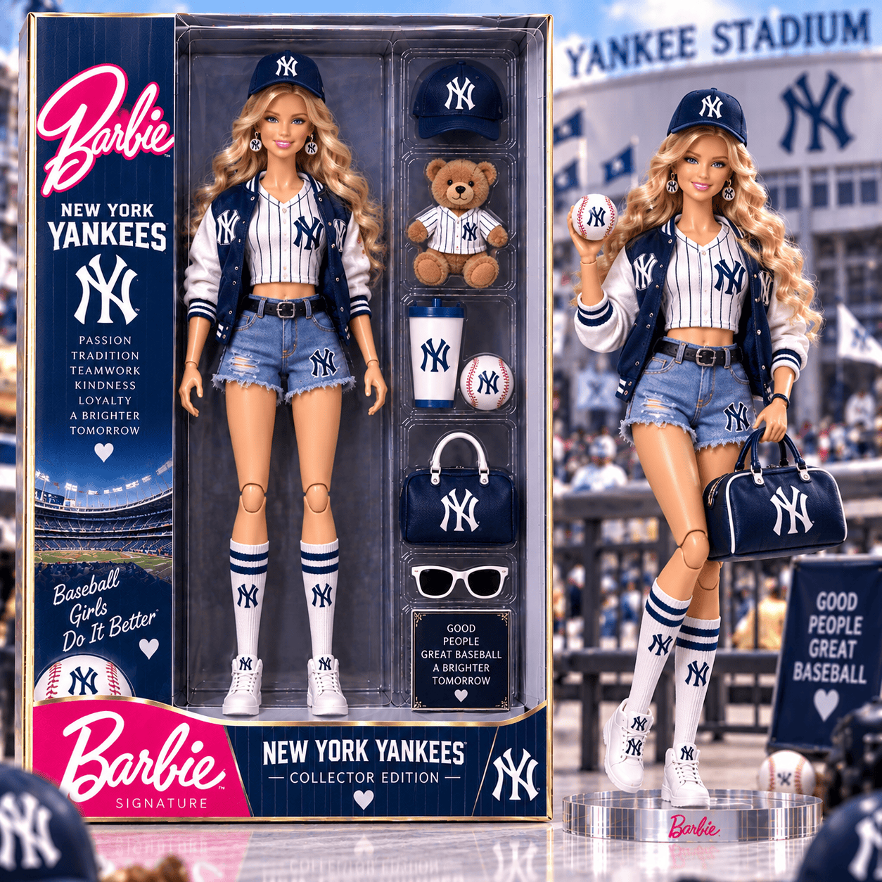 Premium NYY Commemorative Figure BMD