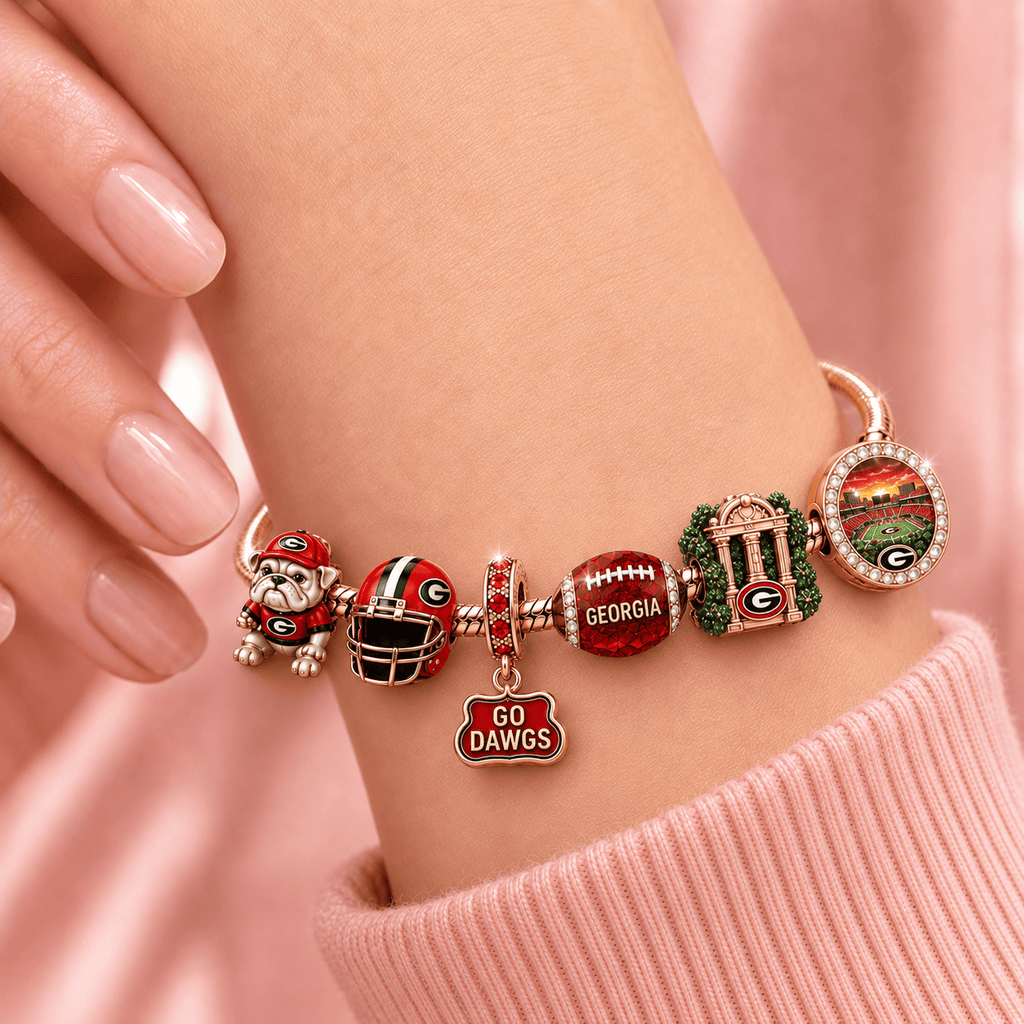 GGBD Rose Gold Charm Bracelet Set TMH