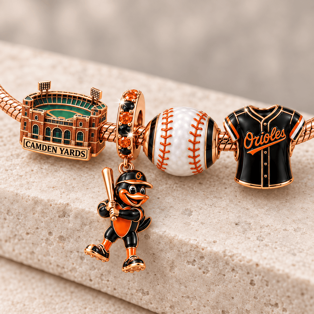 BTMO Rose Gold Charm Bracelet Set TMH