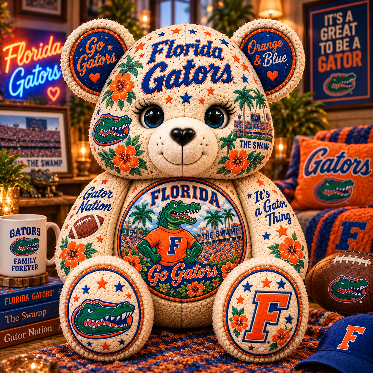 FGT Bear Custom Shaped Pillow