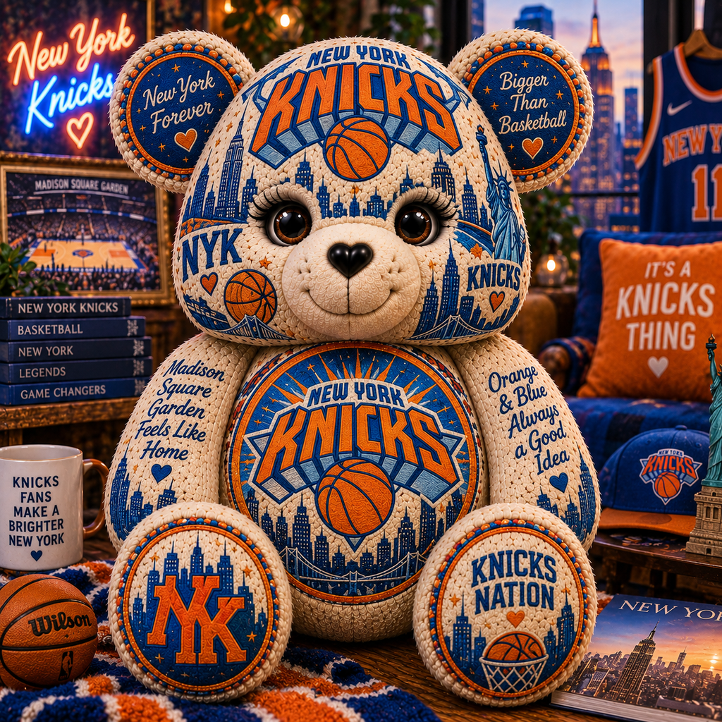 NYK Bear Custom Shaped Pillow