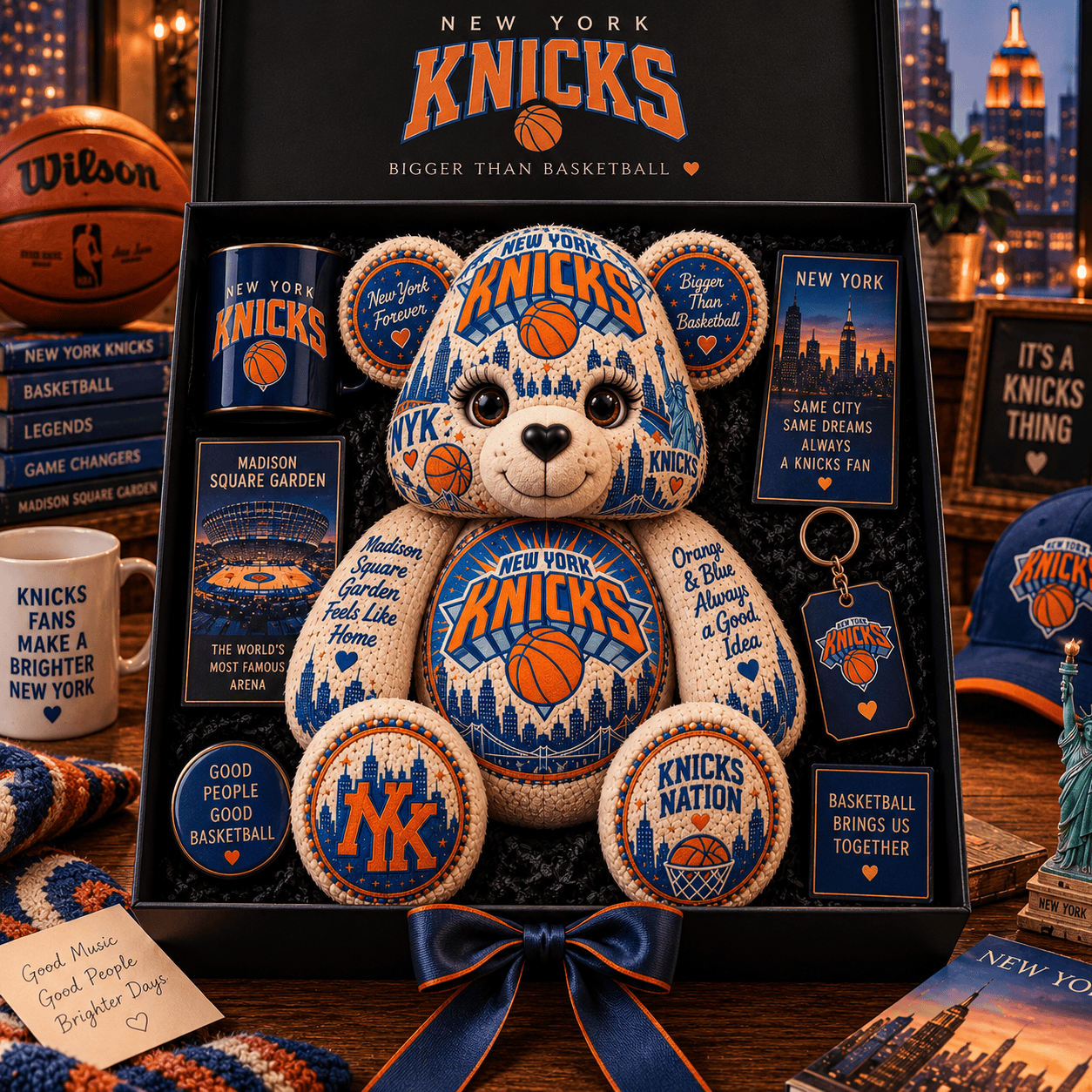 NYK Bear Custom Shaped Pillow