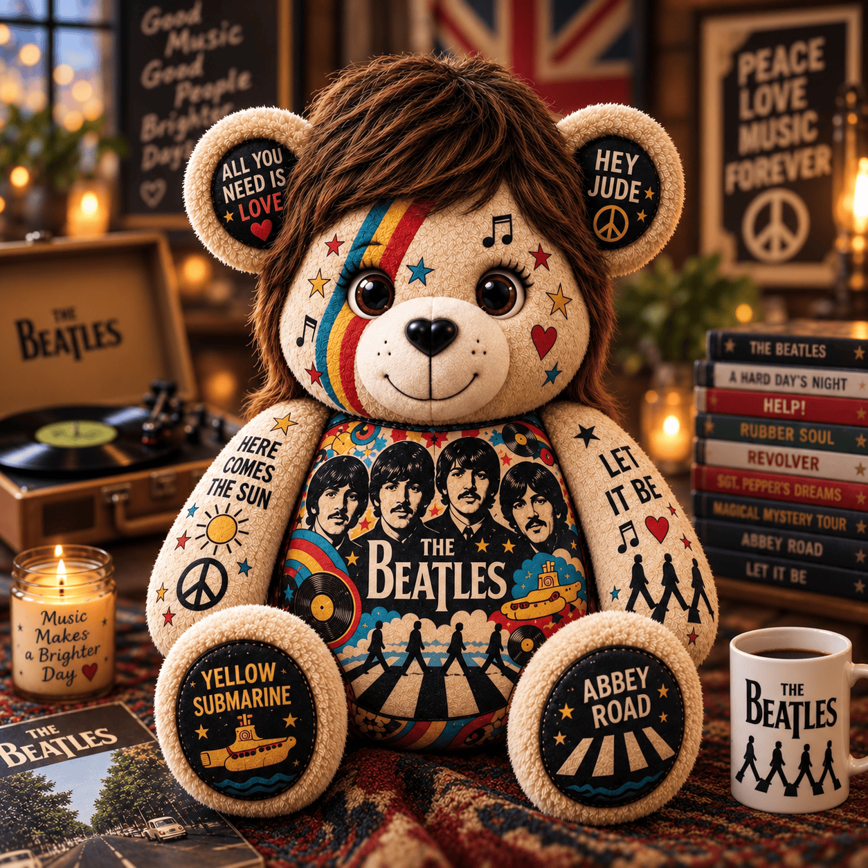 TBE Bear Custom Shaped Pillow