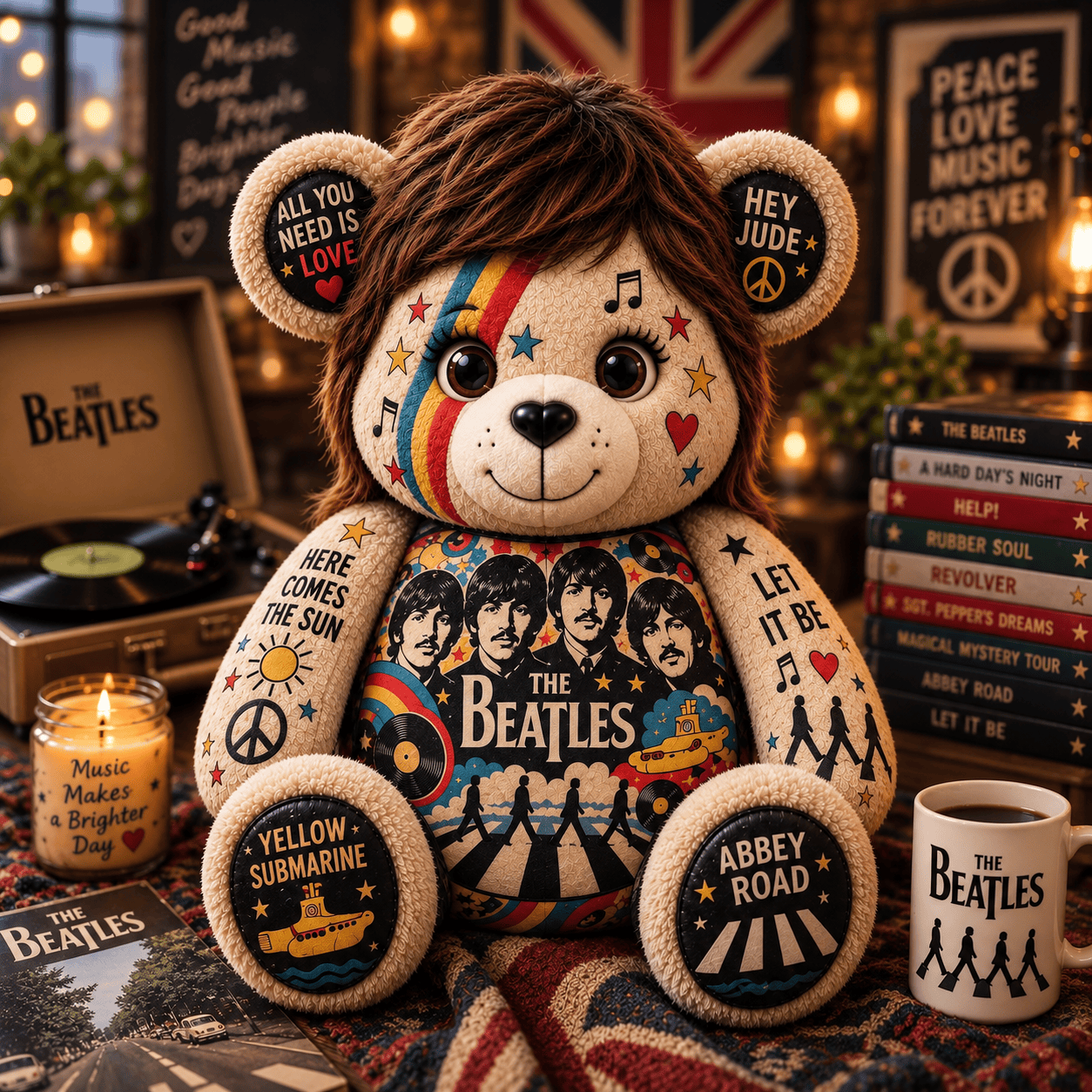 TBE Bear Custom Shaped Pillow