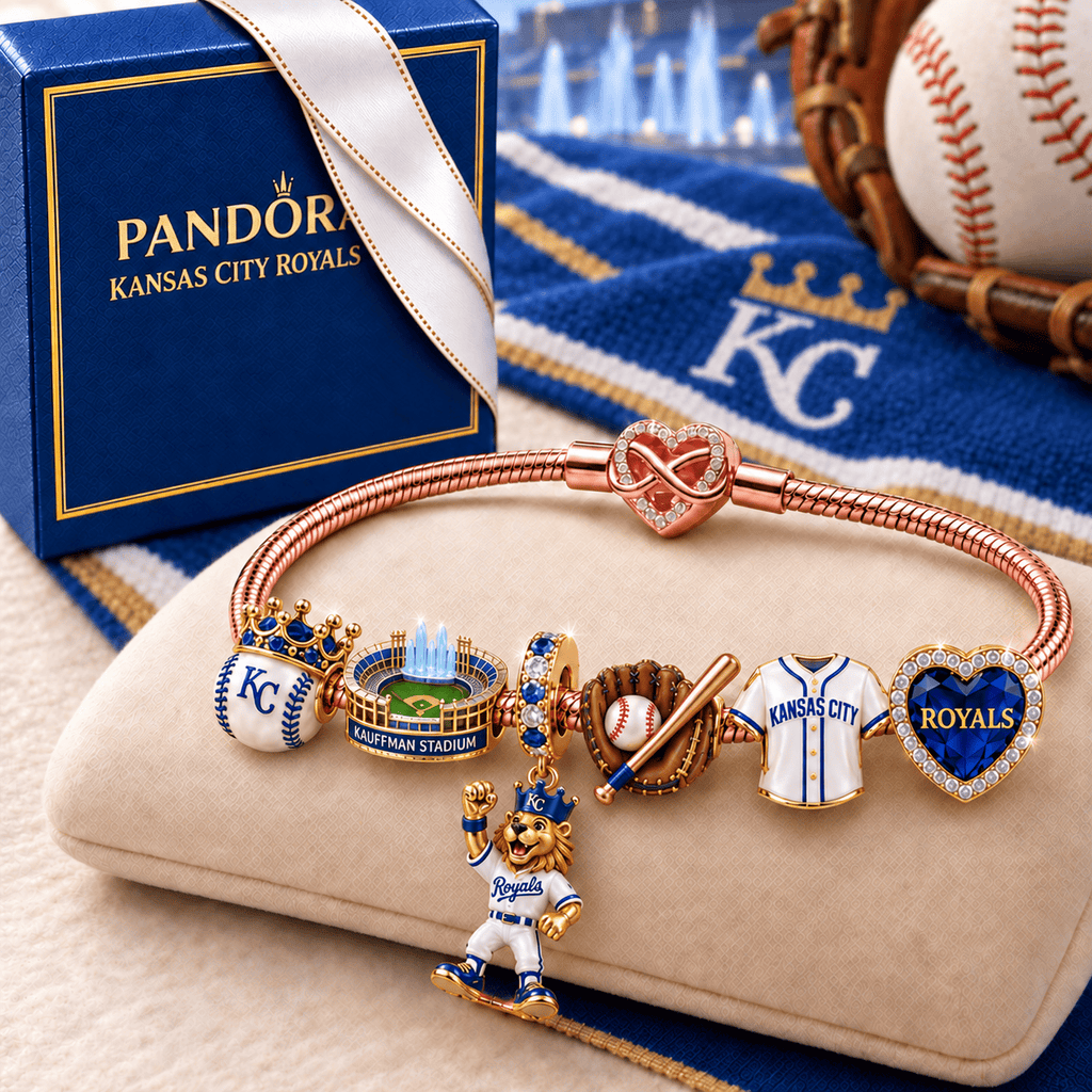 KCR Rose Gold Charm Bracelet Set TMH