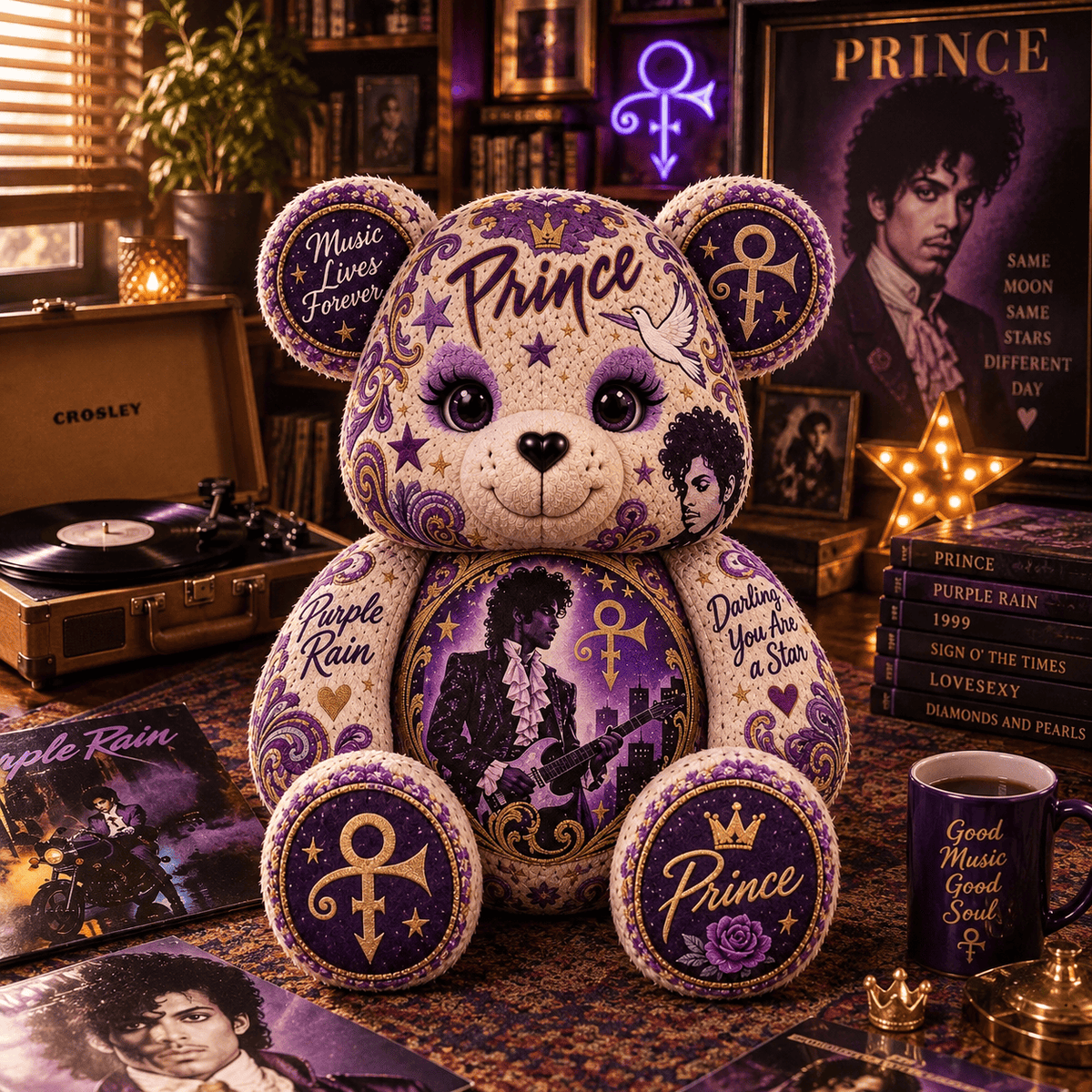 PRCE Bear Custom Shaped Pillow