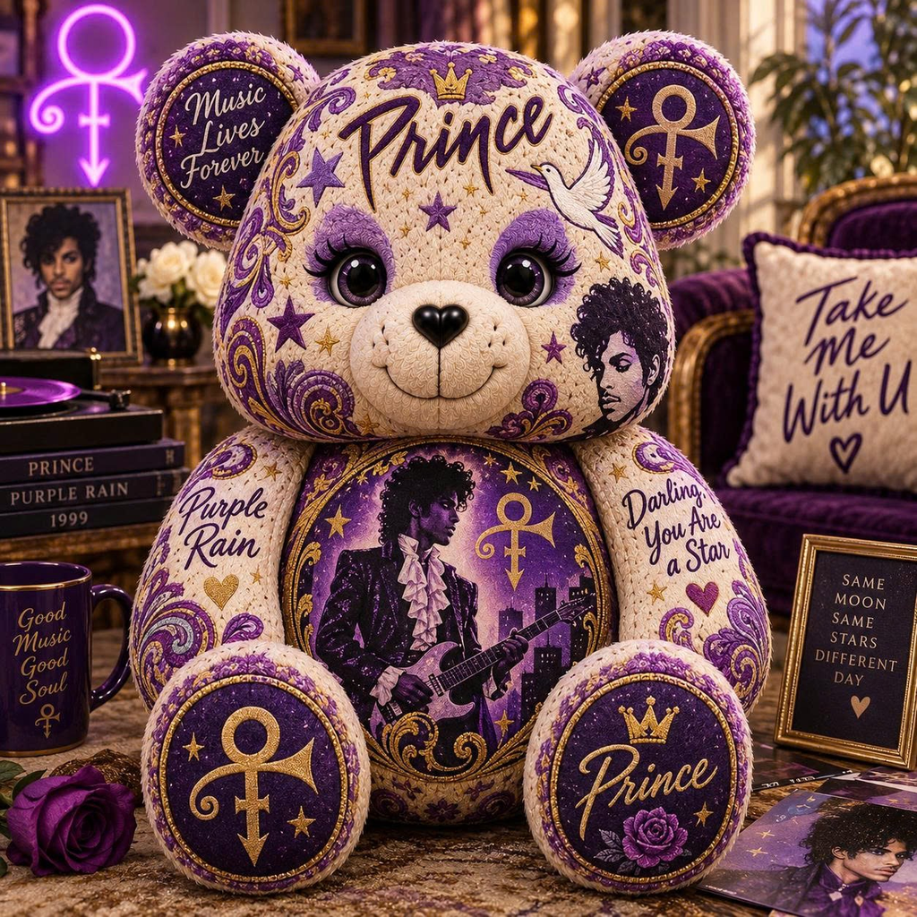 PRCE Bear Custom Shaped Pillow