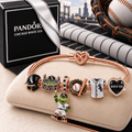 CWS Rose Gold Charm Bracelet Set TMH