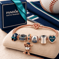 STMR Rose Gold Charm Bracelet Set TMH