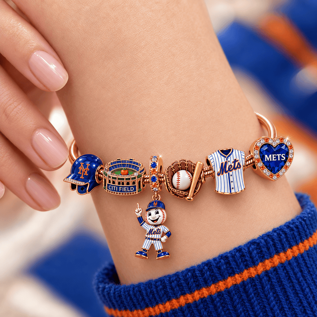 NYM Rose Gold Charm Bracelet Set TMH