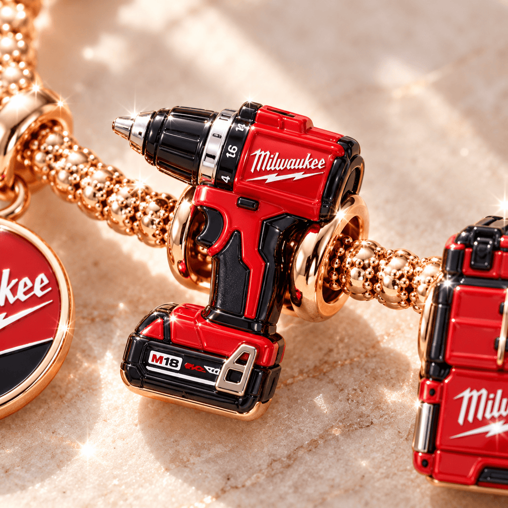 MWK Rose Gold Charm Bracelet Set TTTT