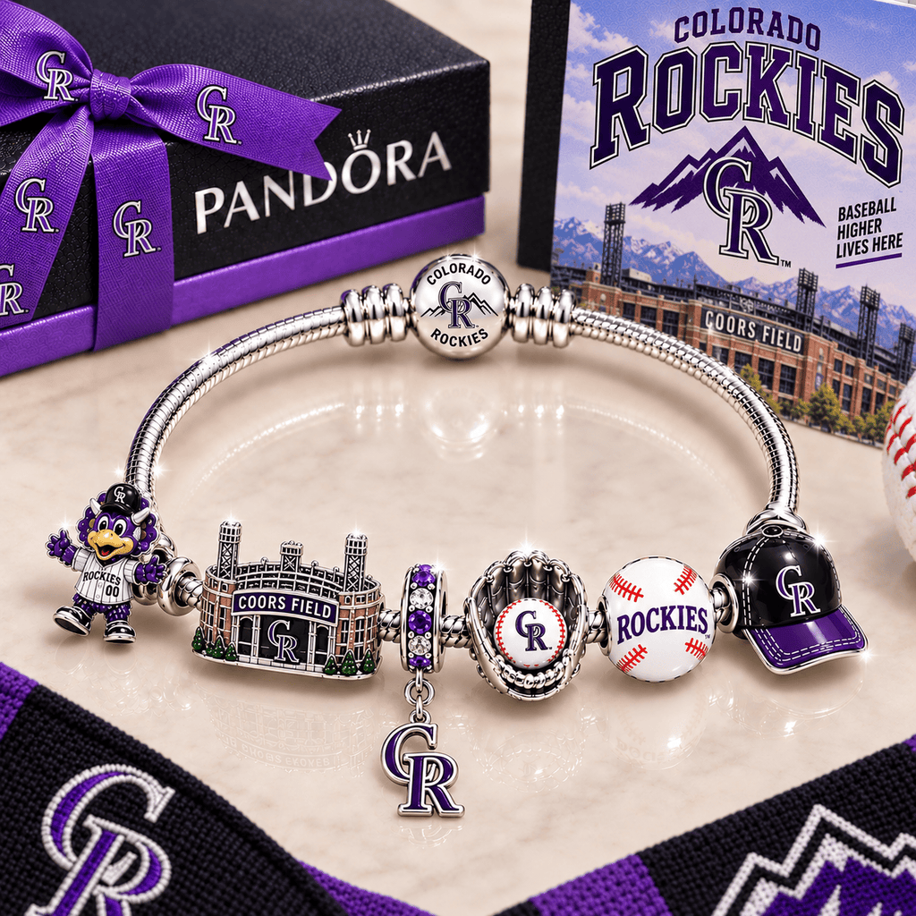 CLRDR Silver Charm Bracelet Set BMD
