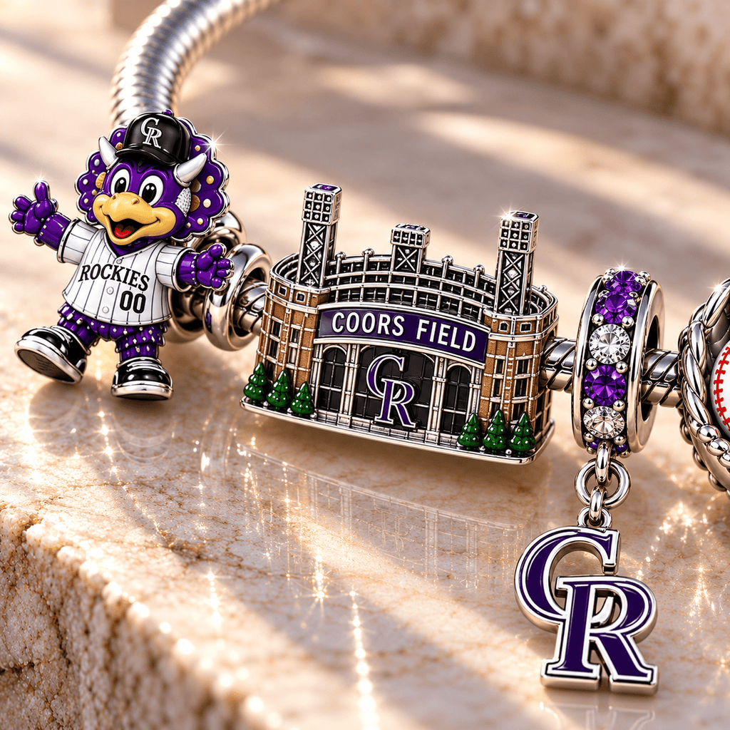 CLRDR Silver Charm Bracelet Set BMD