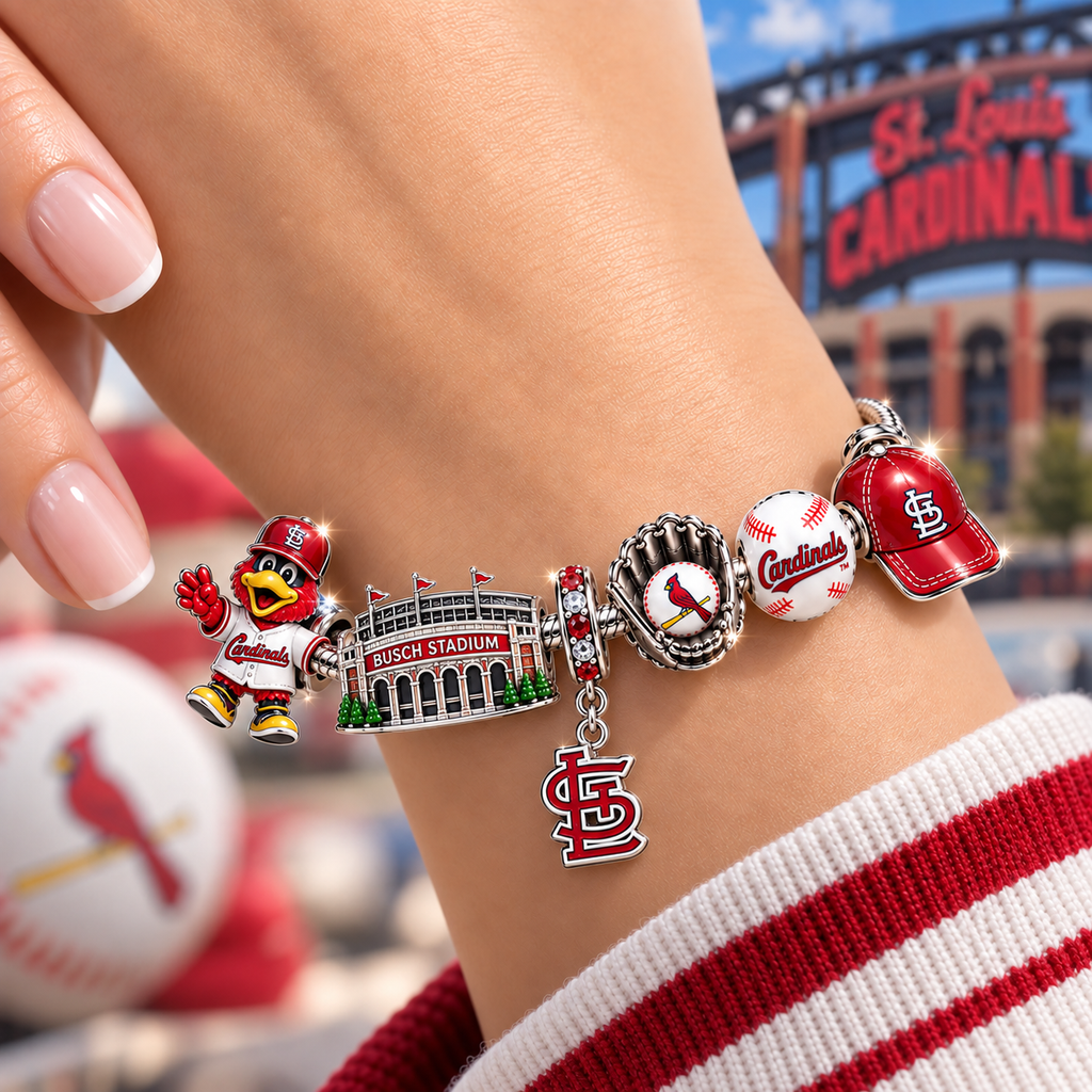 SLVC Silver Charm Bracelet Set BMD