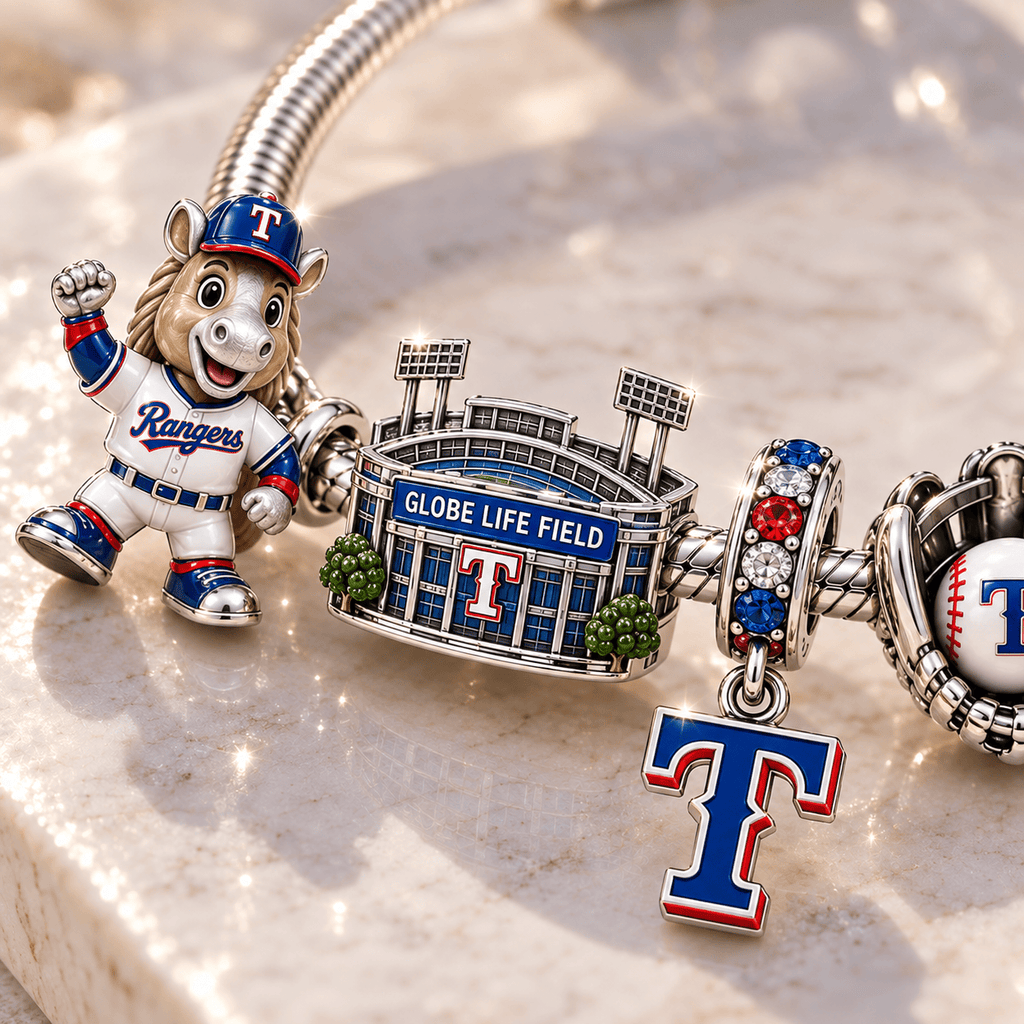 TXG Silver Charm Bracelet Set BMD