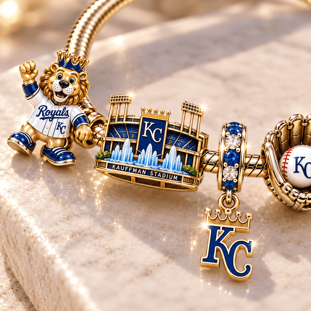 KCR Gold Charm Bracelet Set BMD