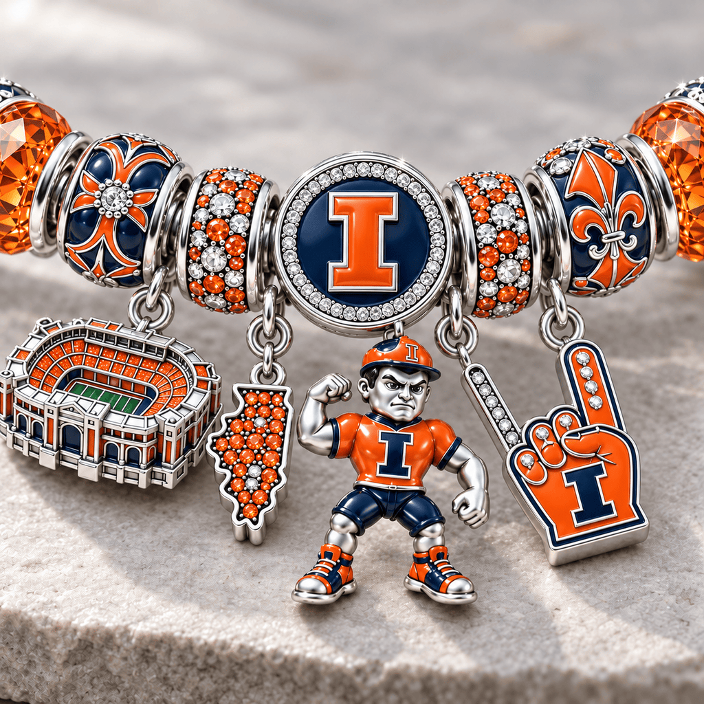 IFI Silver Charm Bracelet Set NTTB