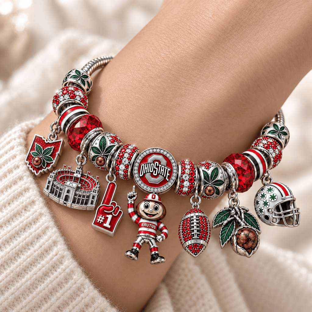 OSB Silver Charm Bracelet Set NTTB