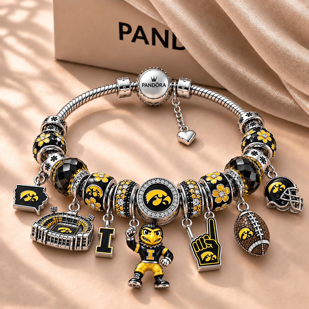 IWHK Silver Charm Bracelet Set NTTB
