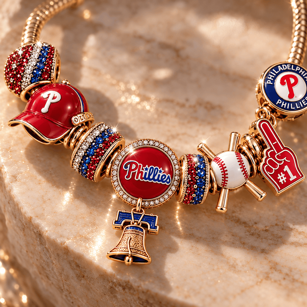 PPP Gold Charm Bracelet Set PNPA