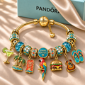 JBT Gold Charm Bracelet Set NHVH