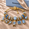 UNC Gold Charm Bracelet Set NHVH