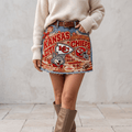KCC Embellished Denim Skirt NTKO