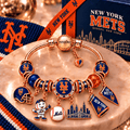 NYM Gold Charm Bracelet Set PNPA