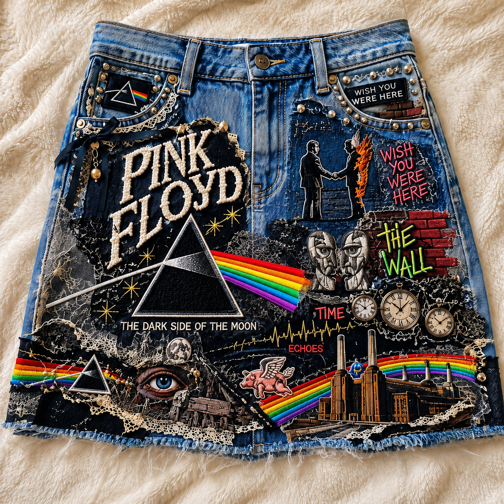 PKFL Embellished Denim Skirt NTKO