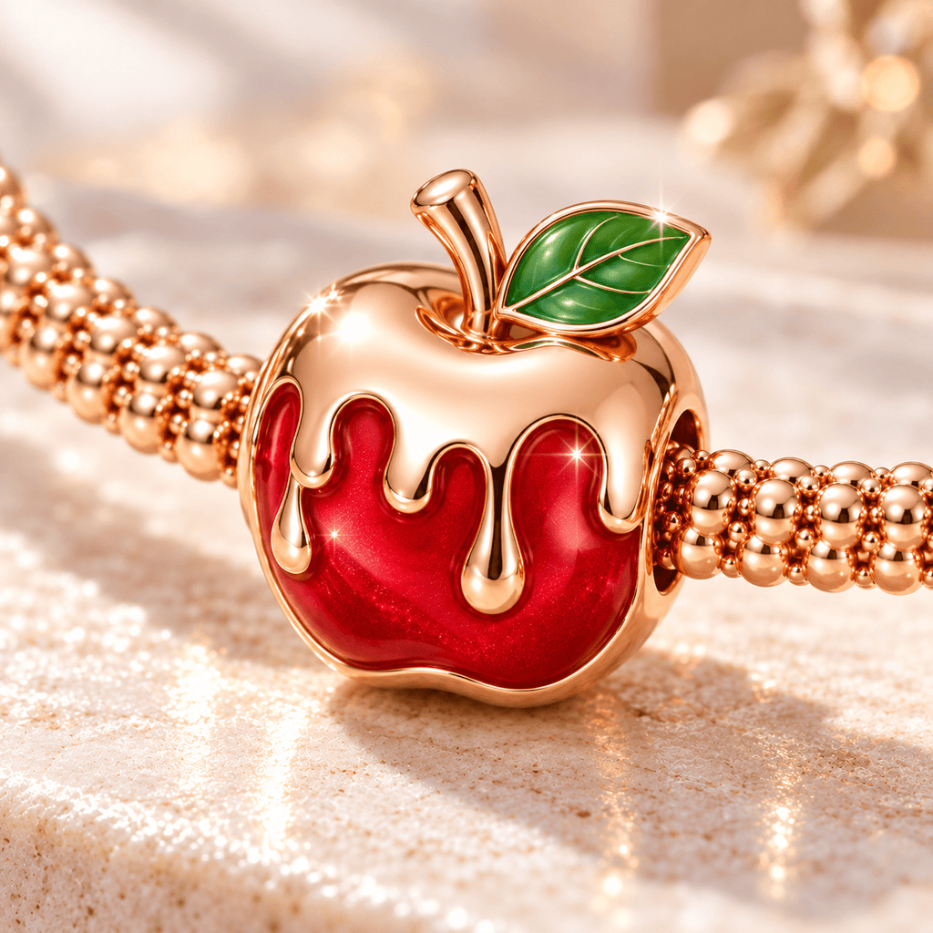 SNW Rose Gold Charm Bracelet Set TTTT