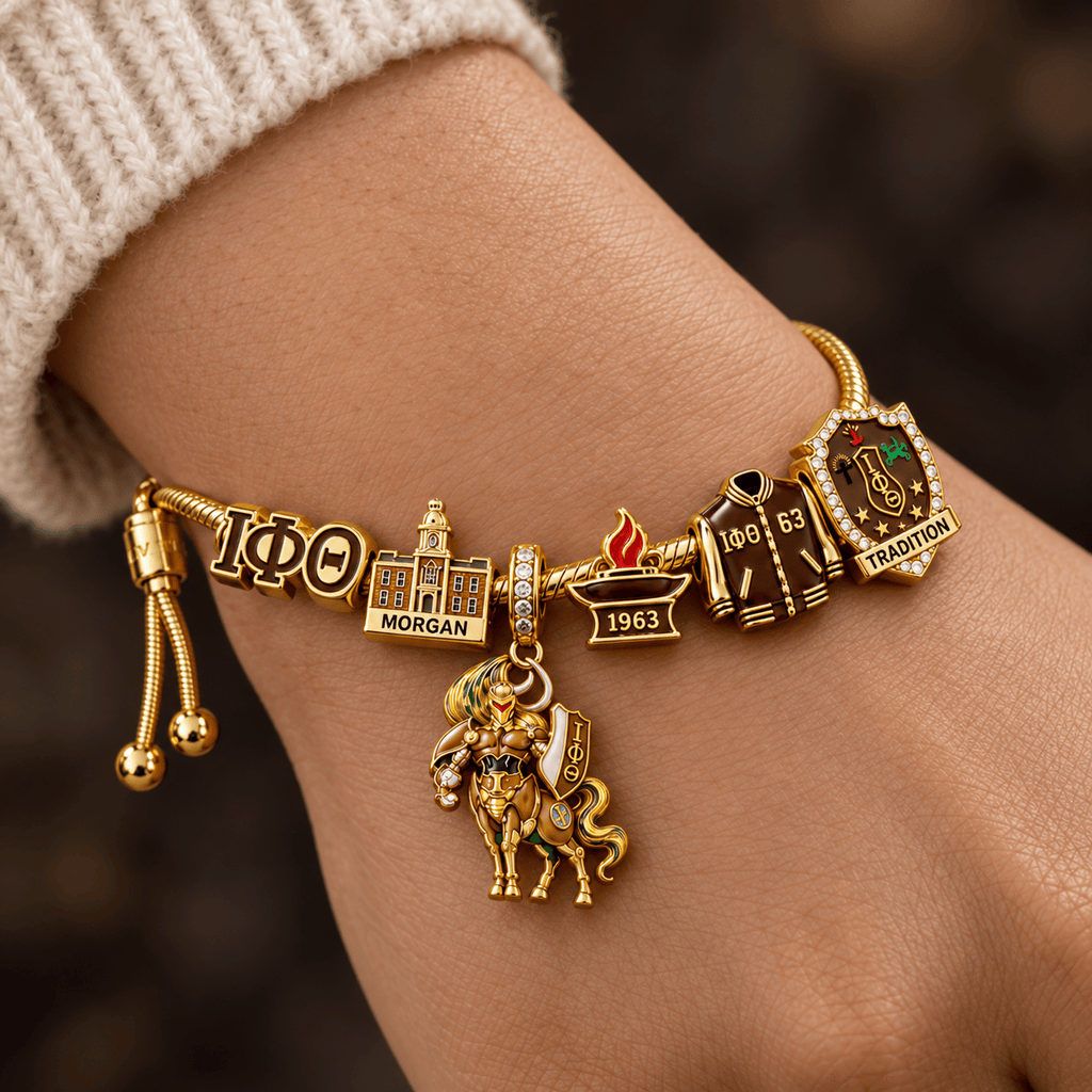 IPT Silver Charm Bracelet Set NTVA