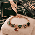 DKMP Rose Gold Charm Bracelet Set TMH