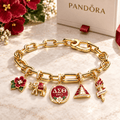 DSTT Gold Charm Bracelet Set BMD