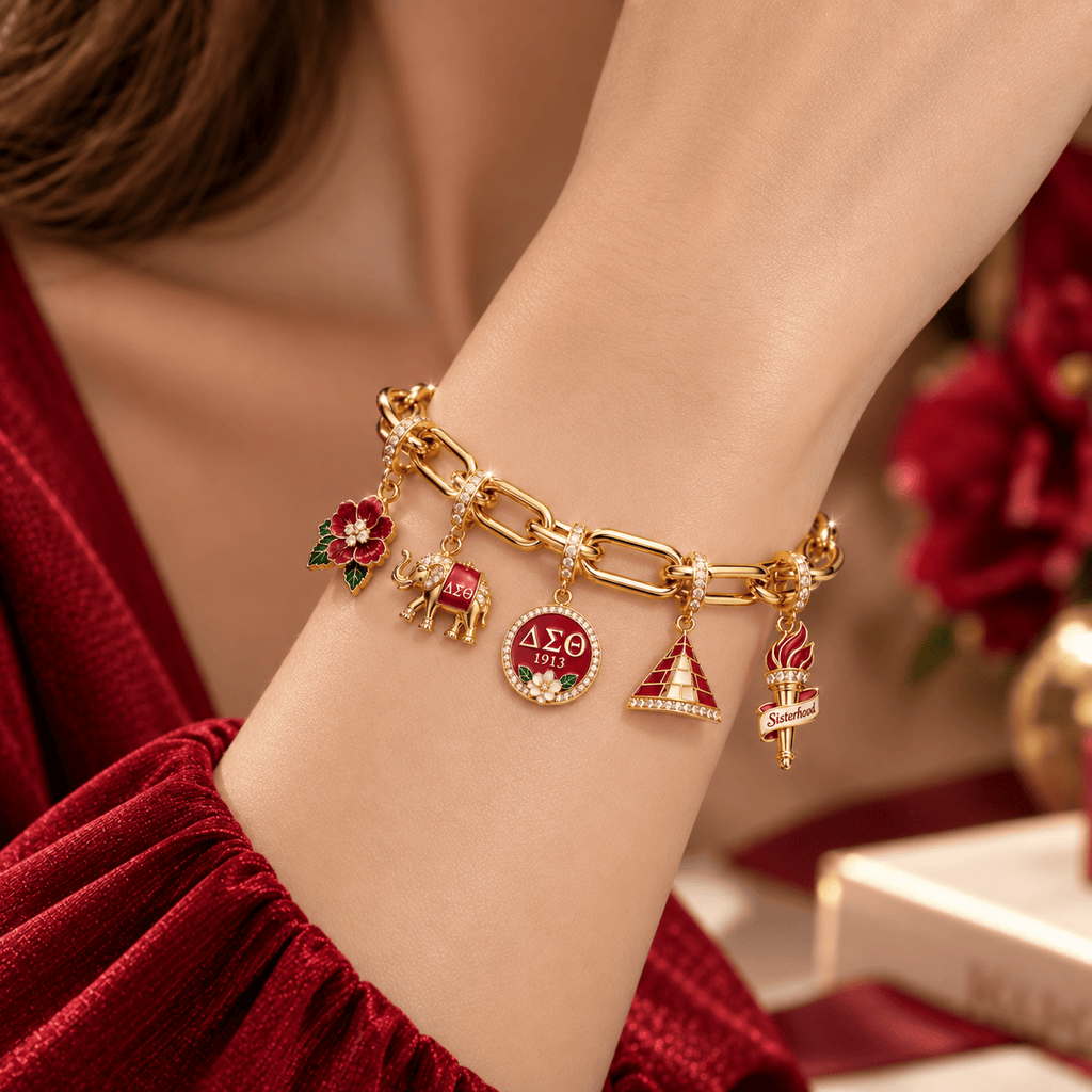 DSTT Gold Charm Bracelet Set BMD