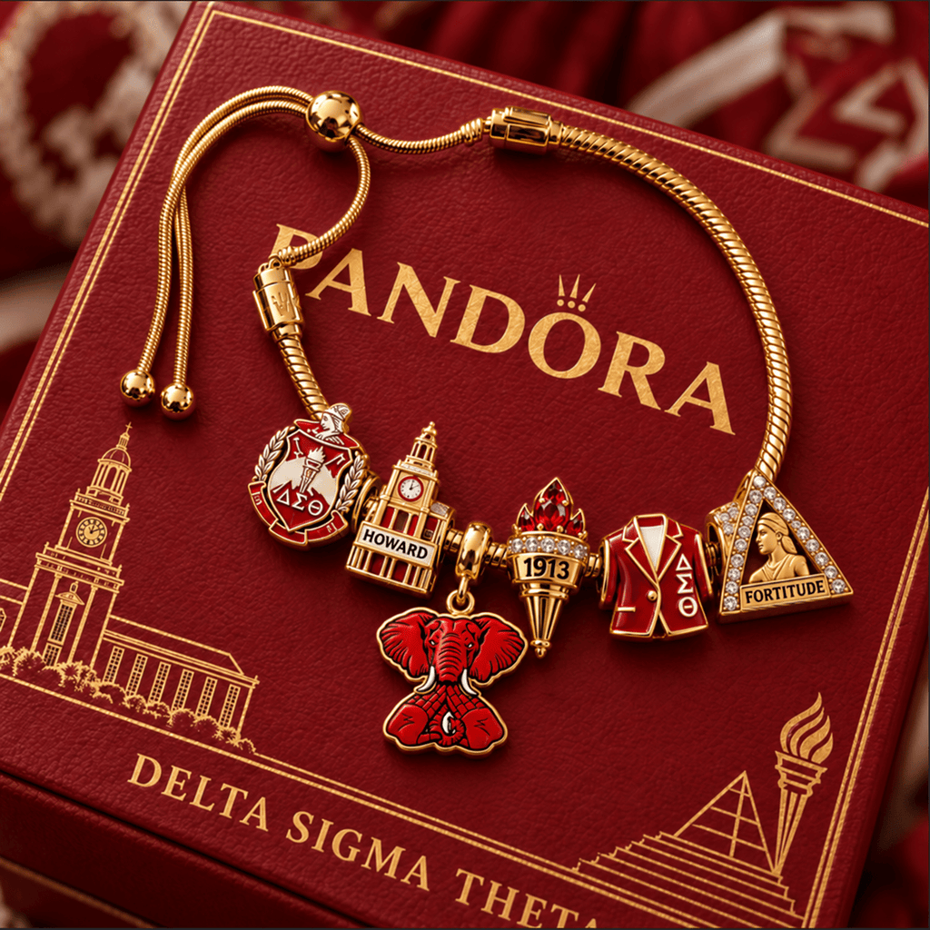 DST Silver Charm Bracelet Set NTVA
