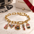 VHL Gold Charm Bracelet Set BMD