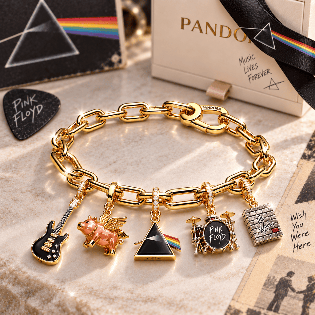 PKFL Gold Charm Bracelet Set BMD