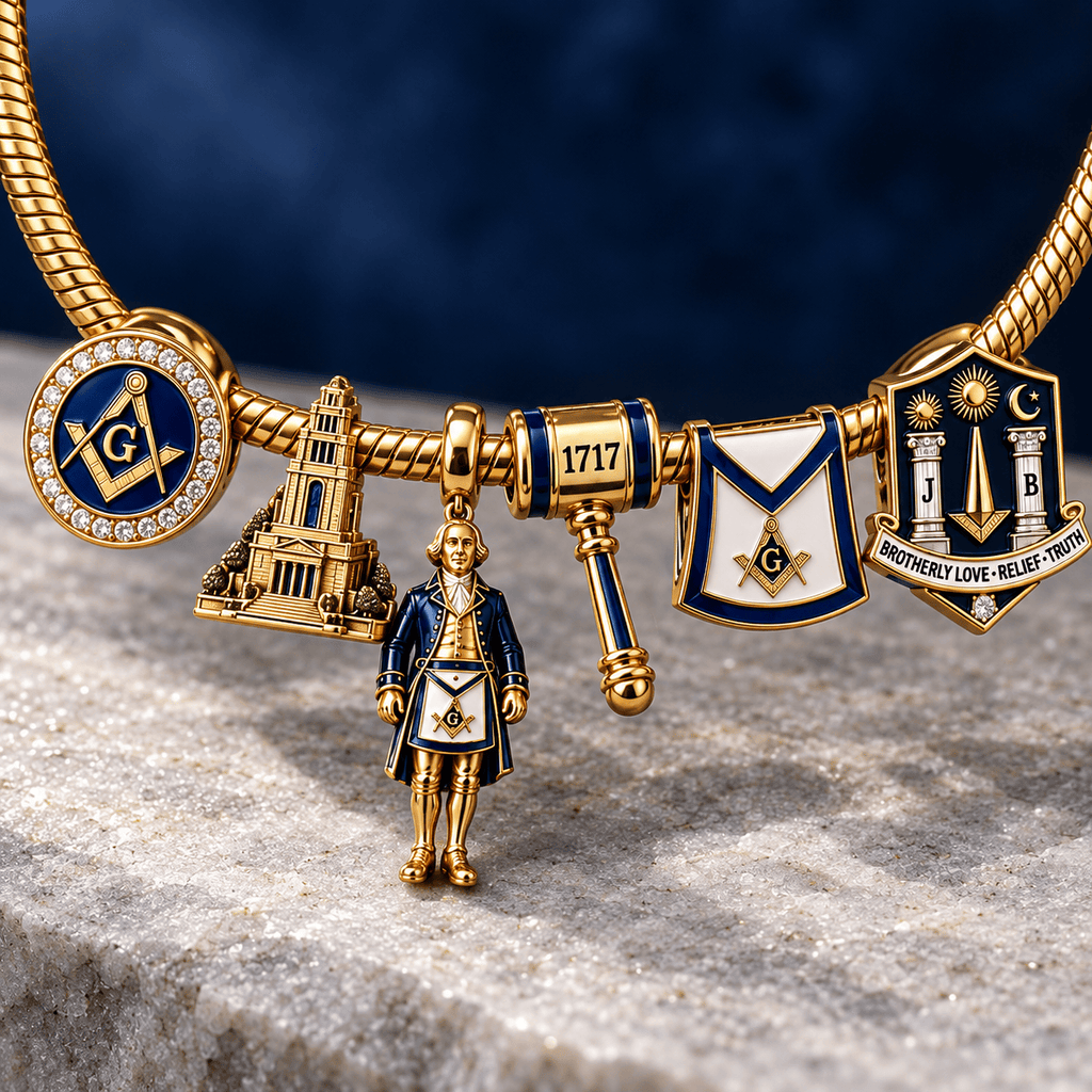 MAS Silver Charm Bracelet Set NTVA