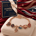 TOJ Rose Gold Charm Bracelet Set TMH
