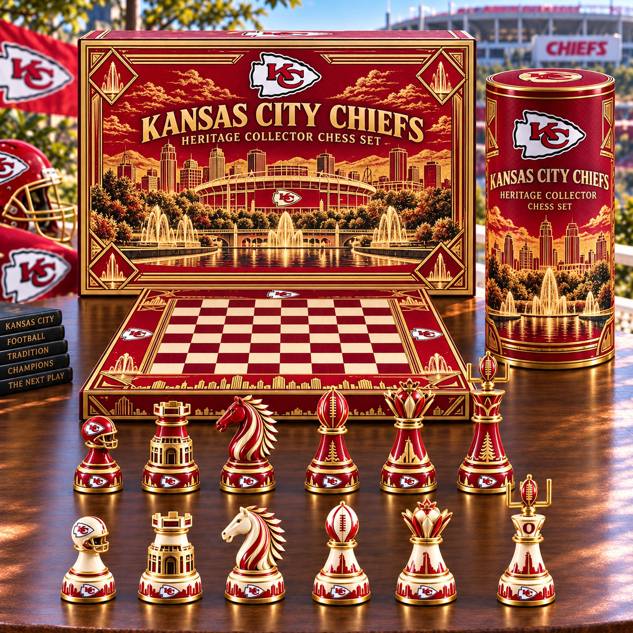 Premium KCC Chess Set NHVH