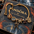 THG Silver Charm Bracelet Set NTVA