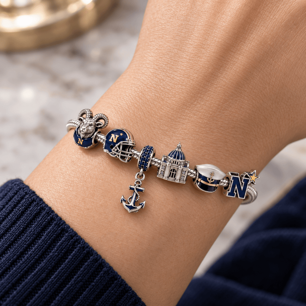 NMSM Silver Charm Bracelet Set PTKL