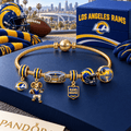 LARS Gold Charm Bracelet Set HQH
