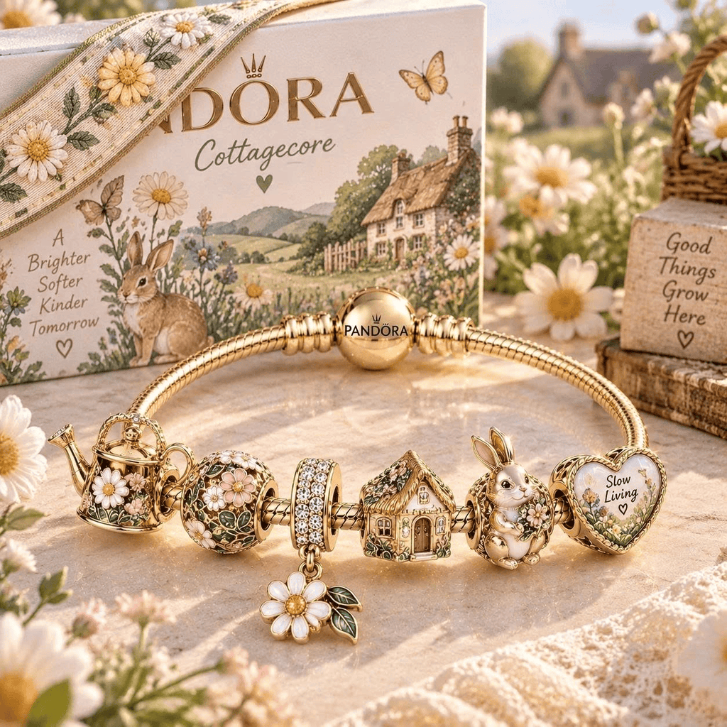 CTC Gold Charm Bracelet Set TTN