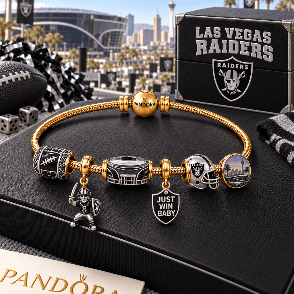 LVR Gold Charm Bracelet Set HQH