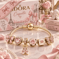CQ Gold Charm Bracelet Set TTN