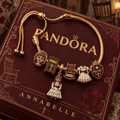 ANBL Silver Charm Bracelet Set NTVA